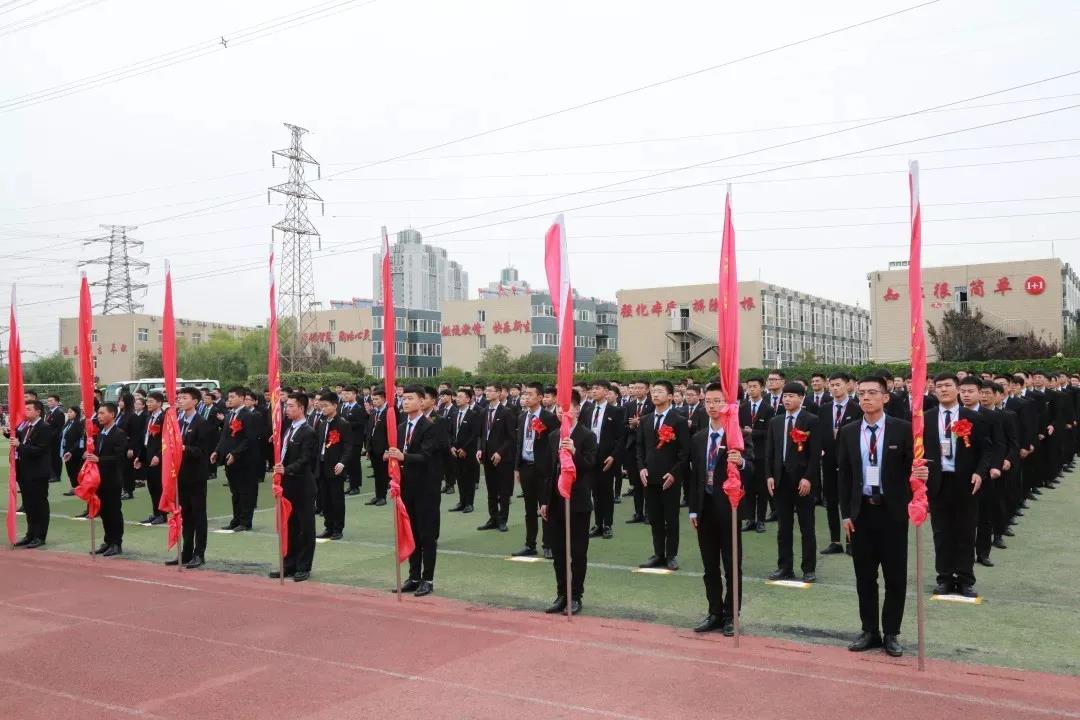 八维教育北京校区云计算专业举行目标誓师大会！